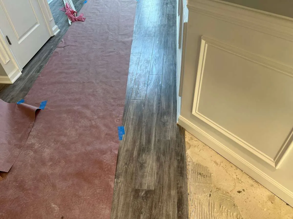 Completed marble shower restoration in Mayville